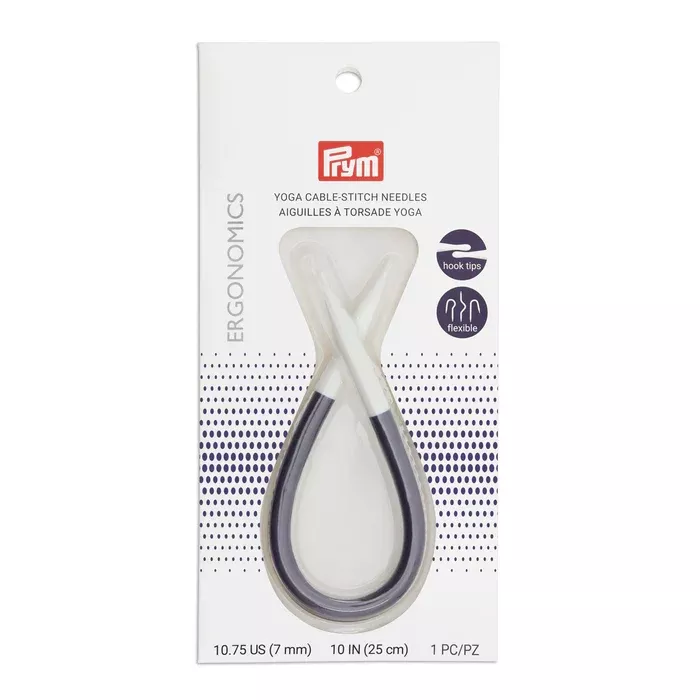 yoga-cable-stitch-needle-10-7mm-prym Yoga Cable-Stitch Needle - 10" (7mm) - Prym