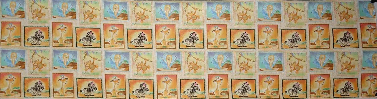 Zebra Friends Panel