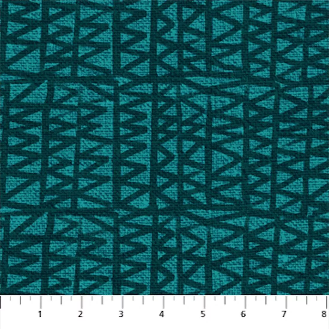 Zig Zag Teal by Libs Elliott