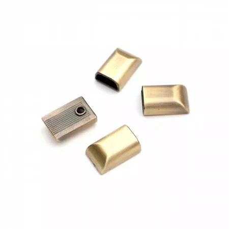 Zipper Cord Ends Metal 1/2 inch