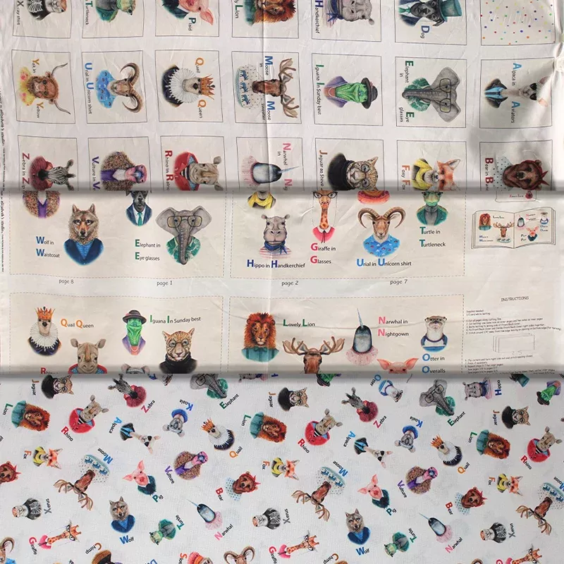 Zootopia A to Z - 43/44" - 100% Cotton